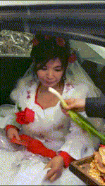 动车|【搞笑GIF动态图】小姐姐跟我回家吧,我偷电动车养你