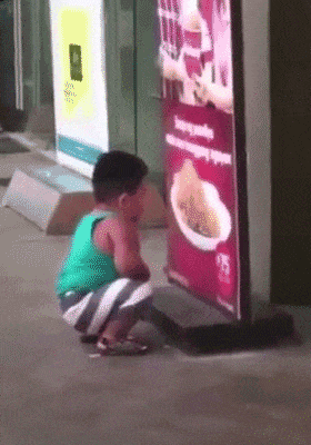 铃声|搞笑gif:当听到放学铃声的你