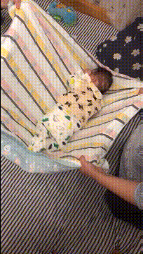 大妈|搞笑GIF图：娶到了这样的老婆，每天工作在辛苦也愿意啊