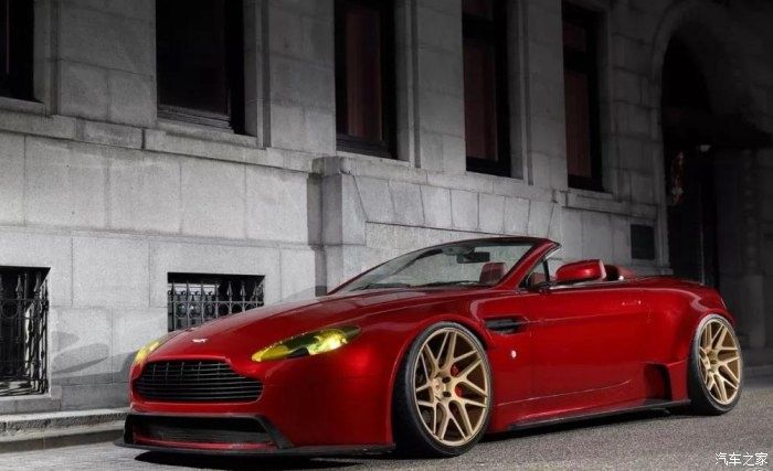 英国绅士不甘平庸,阿斯顿马丁vantage全新的宽体改装方案(2)