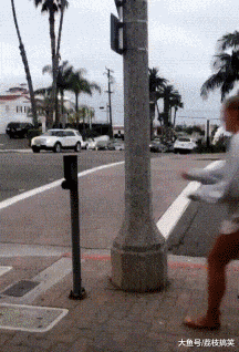 老实人|搞笑GIF：这里有个老实人