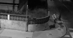 灵性|搞笑GIF:这个刹车就很灵性了！