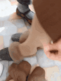 理发师|搞笑GIF:遇到这样的理发师,看来顾客都要疯了