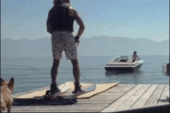 队友|搞笑gif: 终于知道他为啥秃顶了