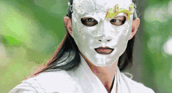 脸皮厚|搞笑动态GIF图: 以前听人说脸皮厚可以伤人我总是不信。