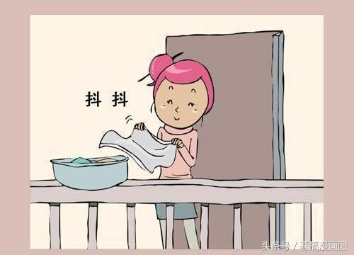 尴尬|搞笑漫画：因一个女裤引发的尴尬事件