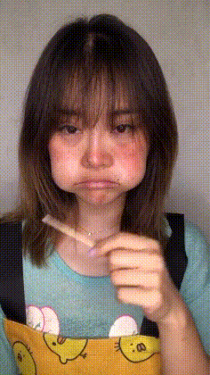 老师|妹子你这脸,是不是放鞭放多了