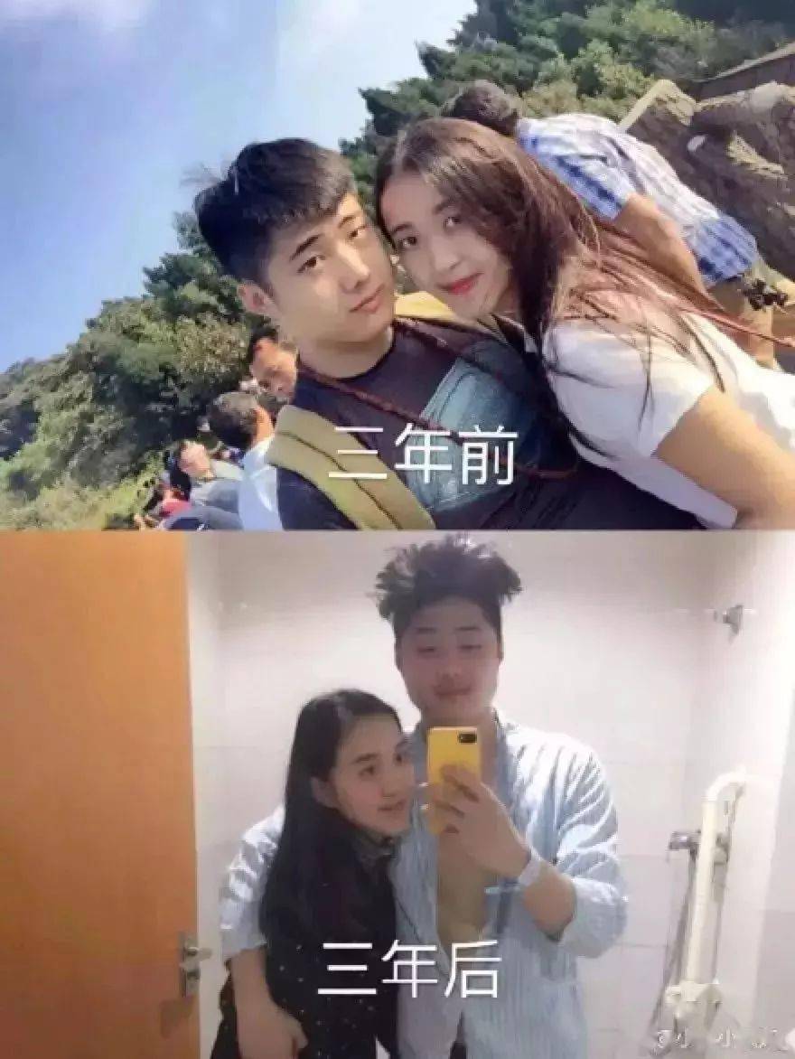 婚前|老公婚前VS婚后身材对比，网友：我这是换了一个老公了吗？