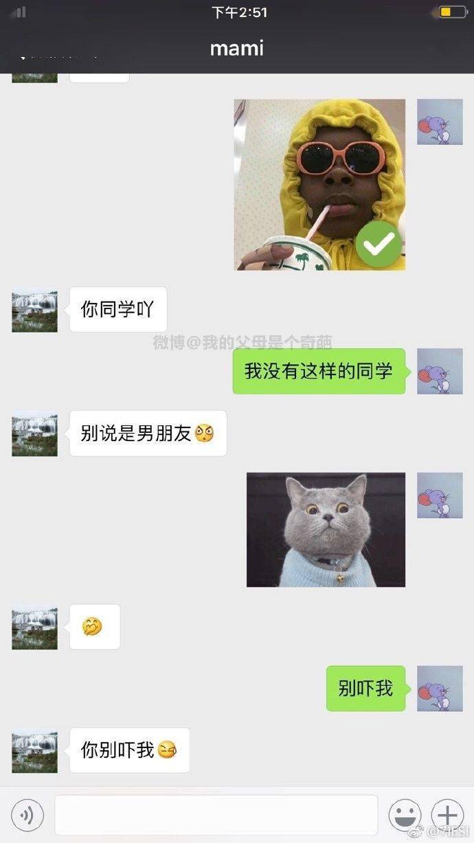 不要|跟爸妈聊天千万别截屏!哈哈哈哈哈哈哈哈哈哈