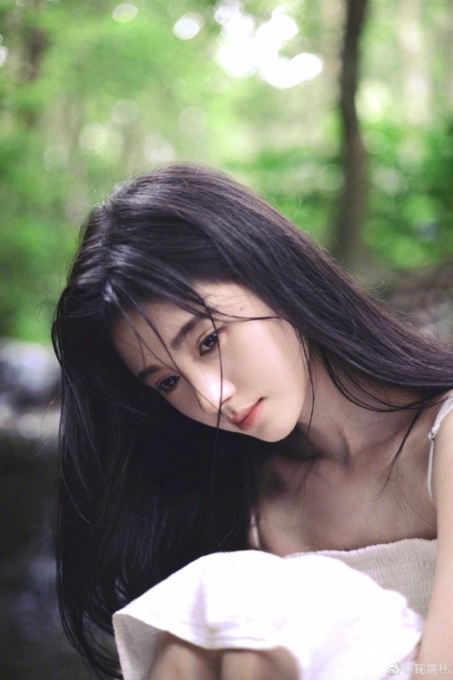鞠婧祎最罕见的美图图片