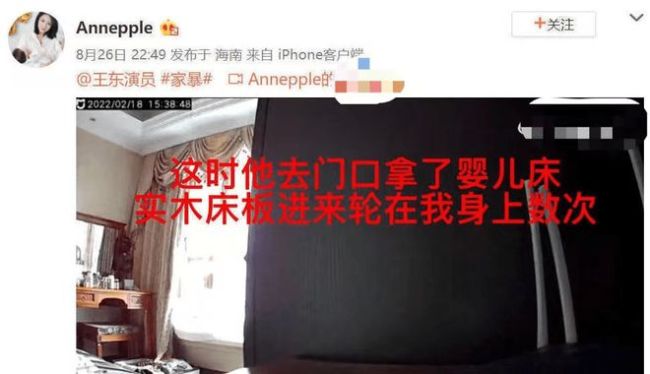 王东妻子再发文控诉 称其交不起电费借钱交抚养费