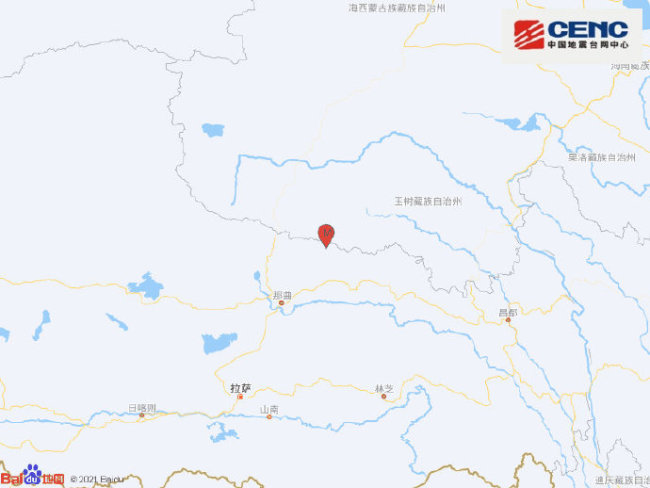 西藏那曲市聂荣县发生3.6级地震，震源深度10千米